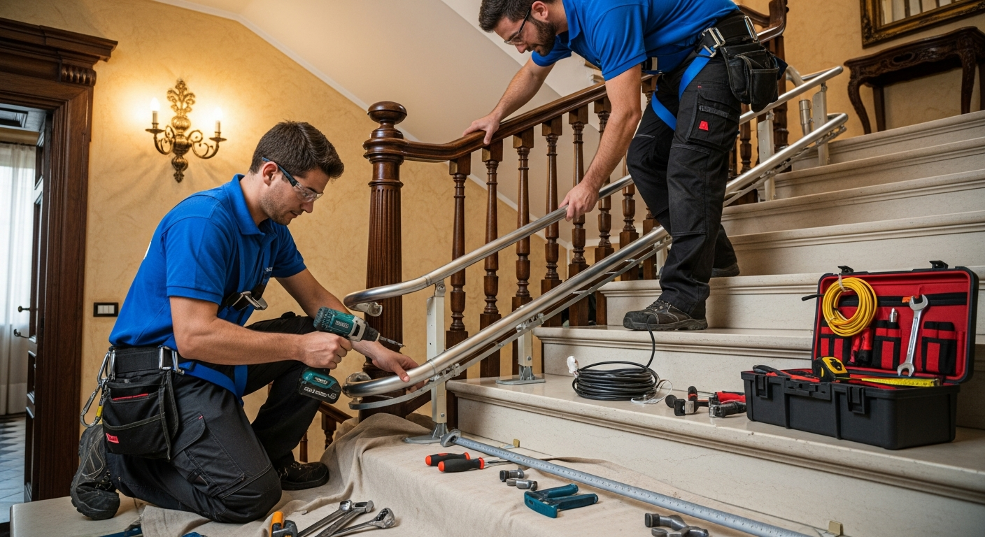 Installazione Montascale: Tempi, Procedure e Cosa Aspettarsi