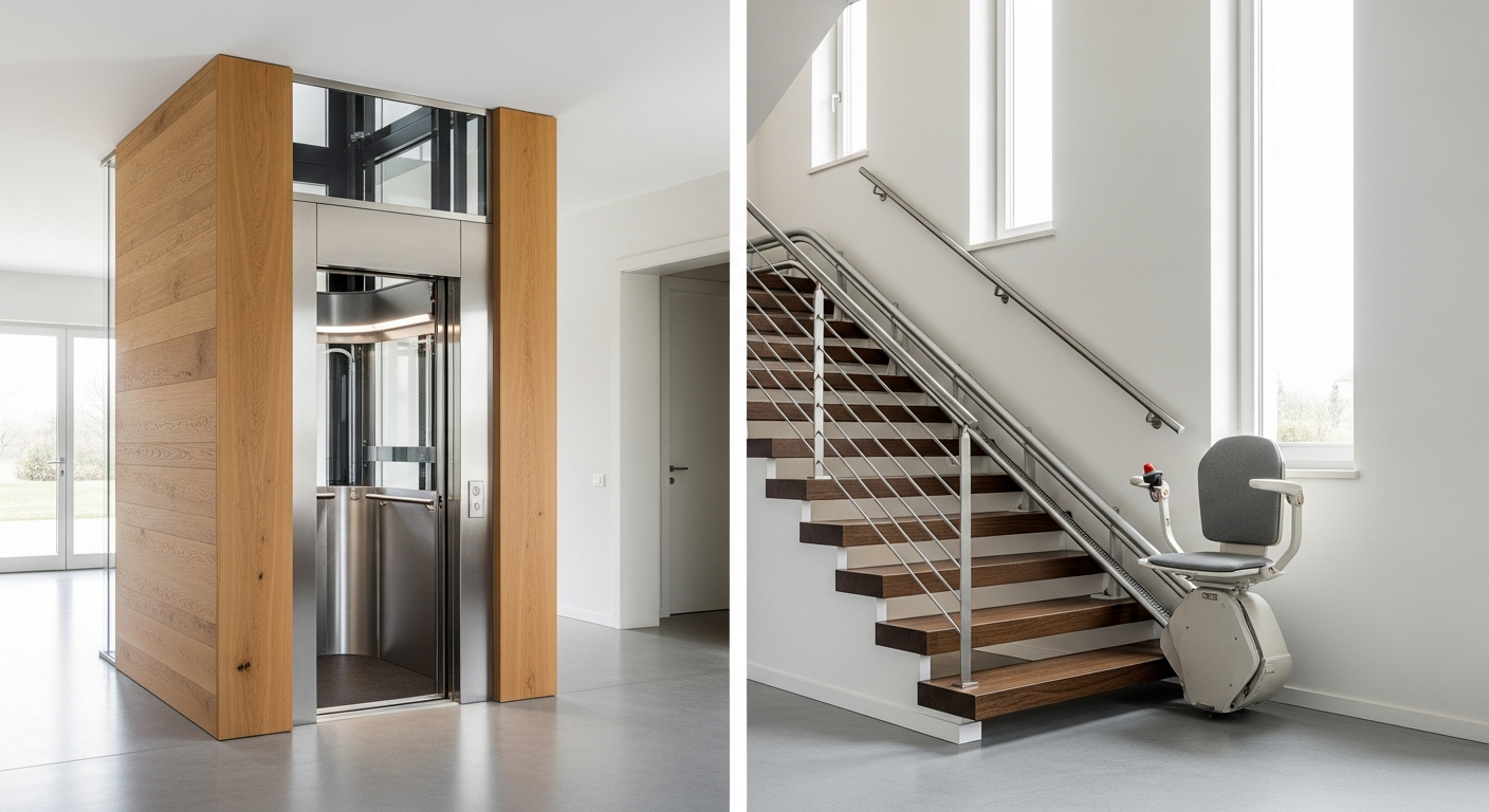 Mini Ascensori Domestici vs Montascale: Quale Soluzione Scegliere