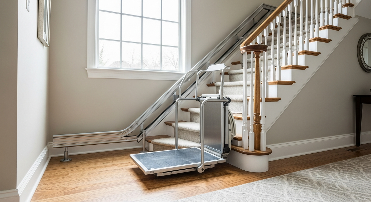 Montascale a Pedana: La Soluzione per Chi Usa la Carrozzina