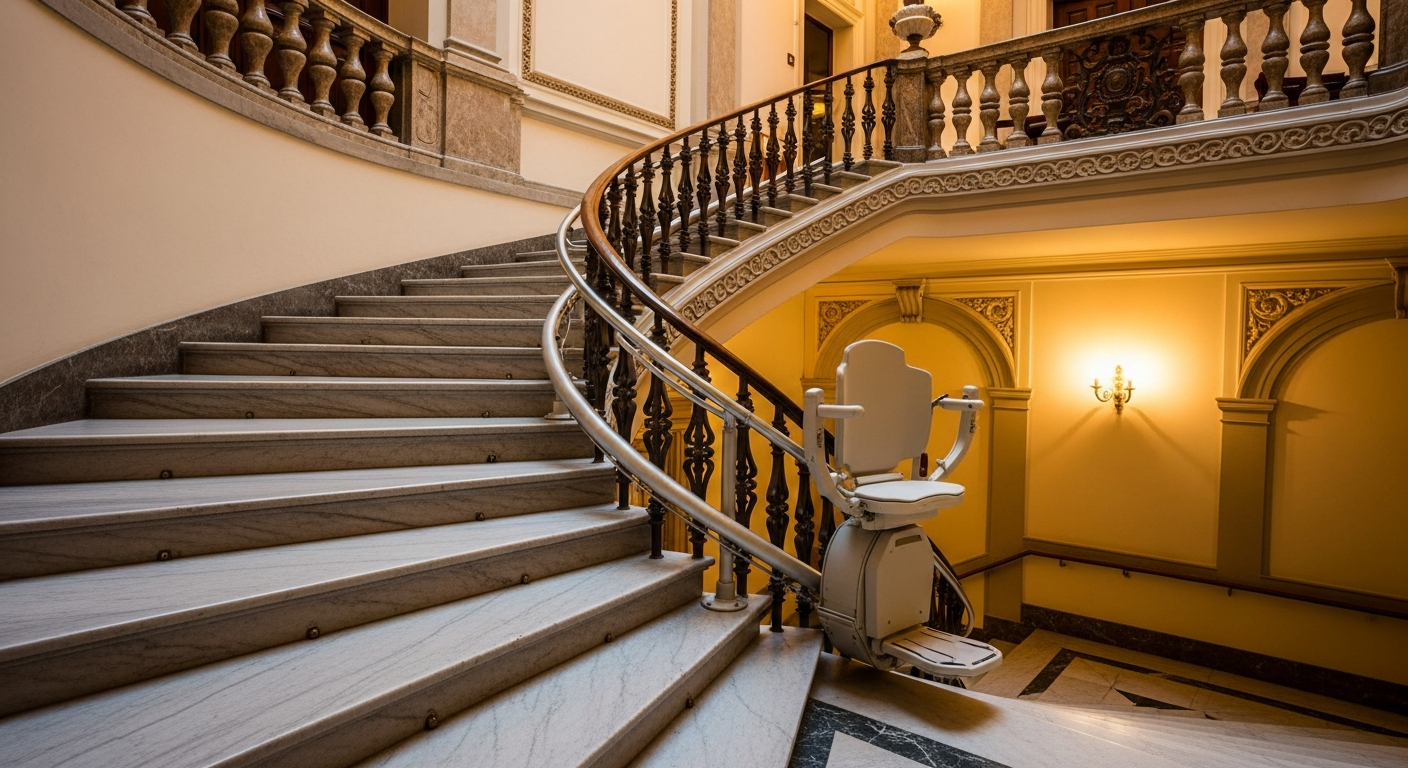 Montascale per Scale Curve: Guida Completa